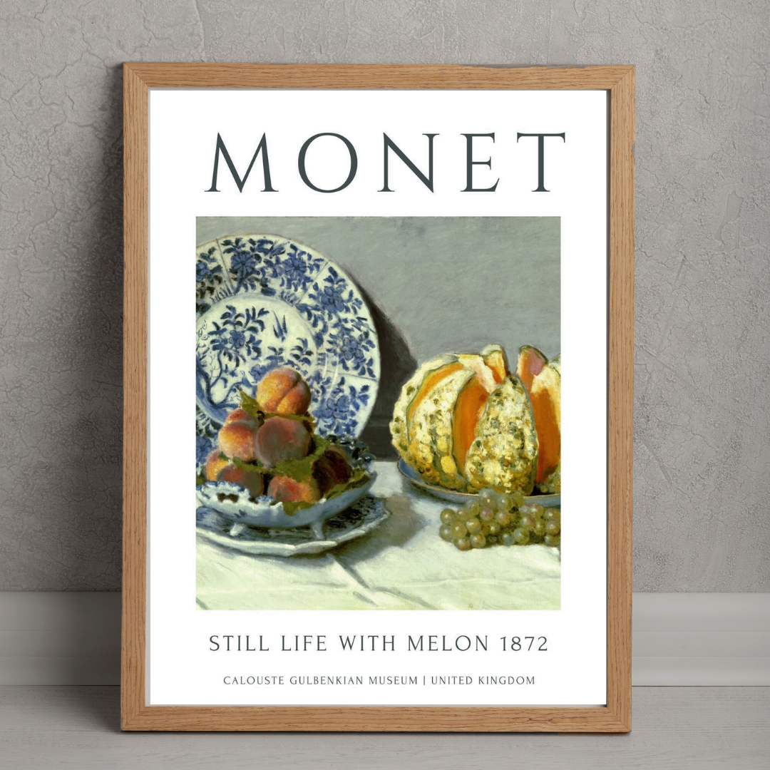 Cuadro Claude Monet Still life with Melon