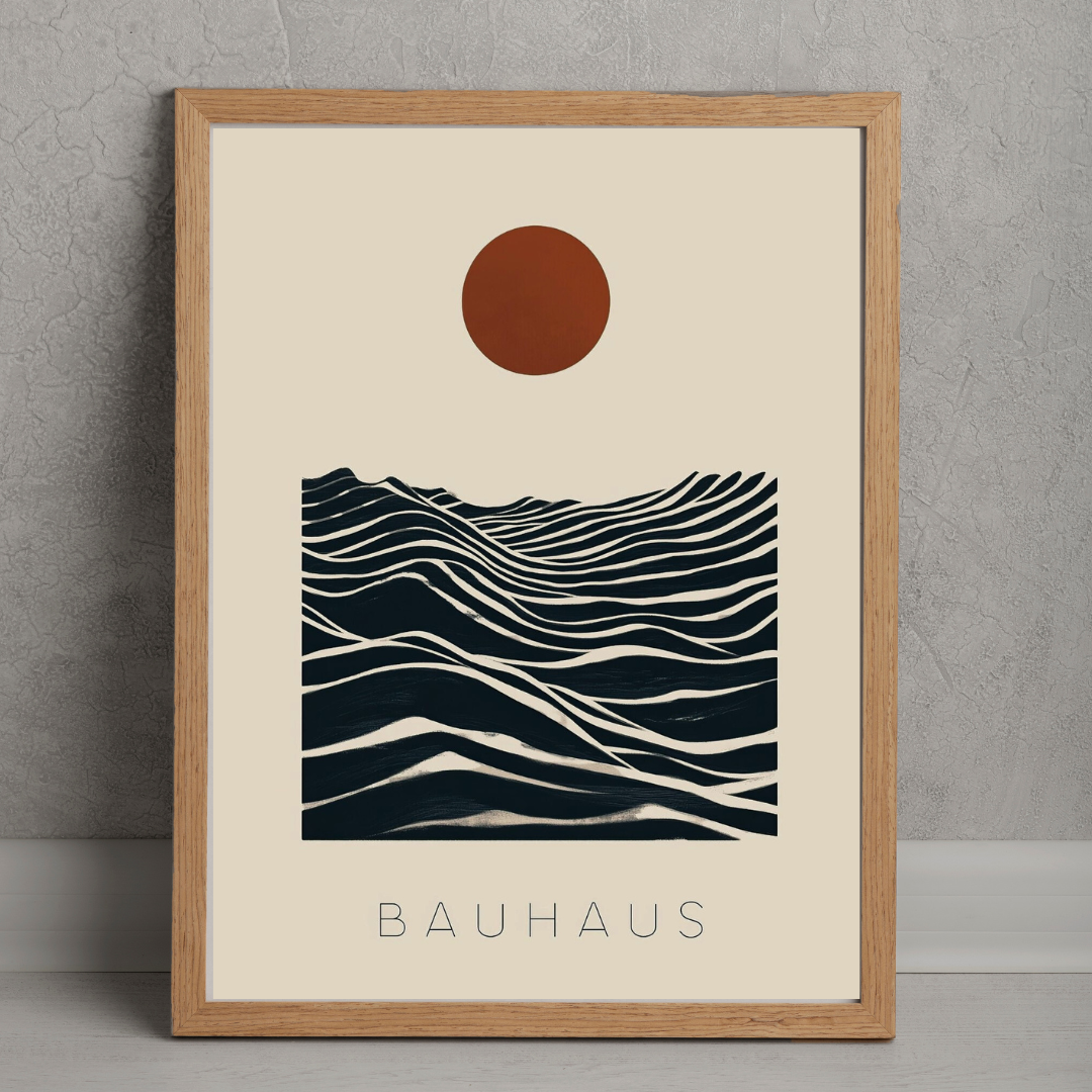 Cuadro Bauhaus Sun Sea