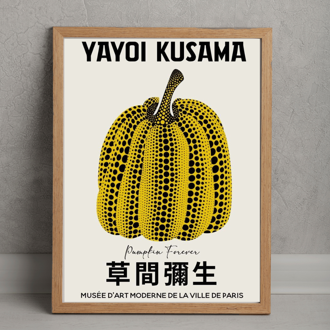 Cuadro Yayoi Kusama Pumpkin Forever