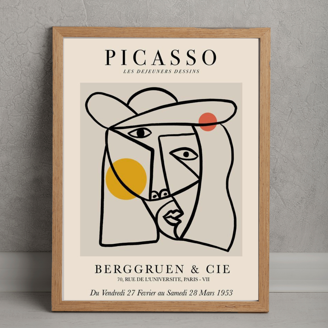 Cuadro Picasso Les Dejeuners Dessins v1