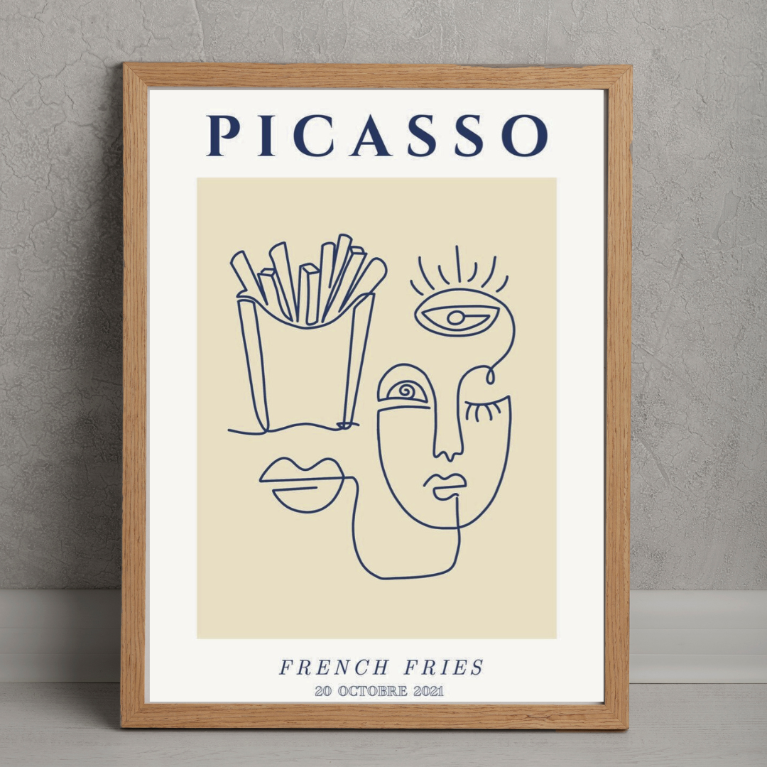 Cuadro Picasso French Fries