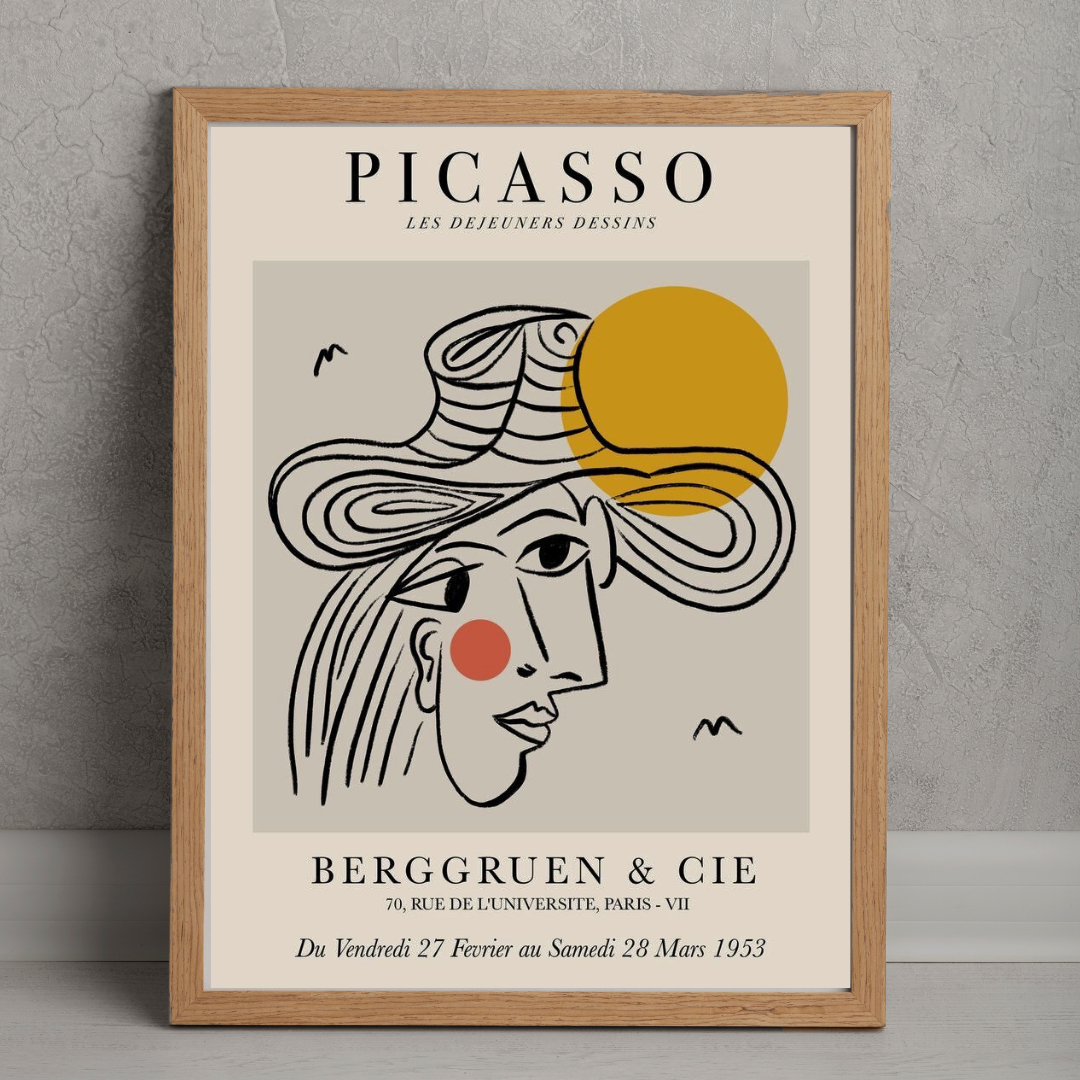 Cuadro Picasso Les Dejeuners Dessins v2