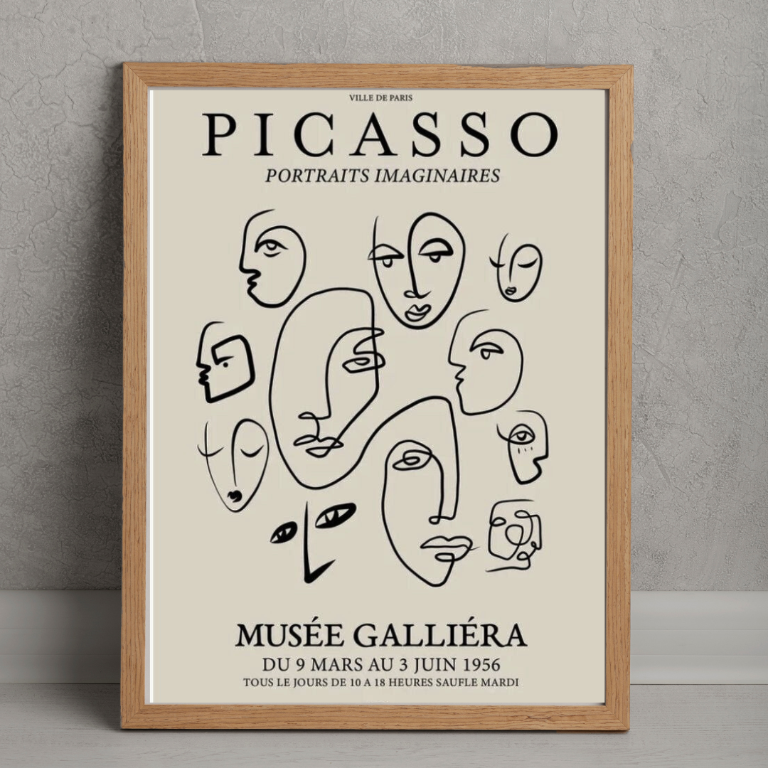 Cuadro Picasso Portraits Imaginaires
