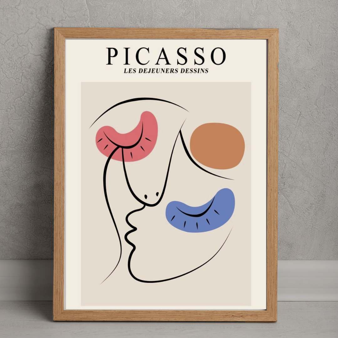 Cuadro Picasso Les Dejeuners Dessins v3