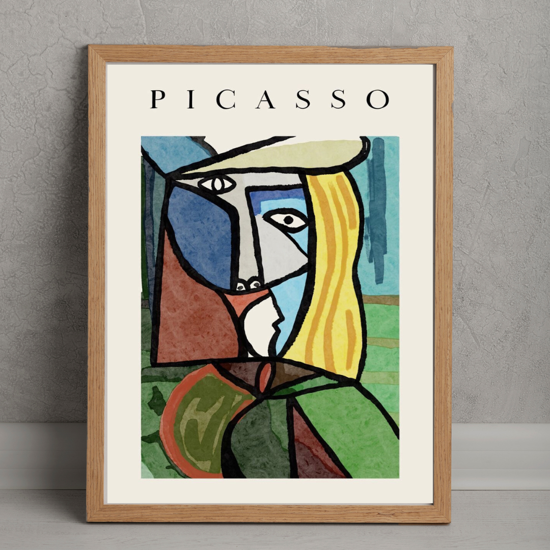 Cuadro Picasso Formas v1